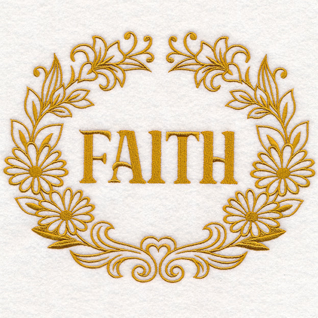 Faith Medallion (Goldwork)