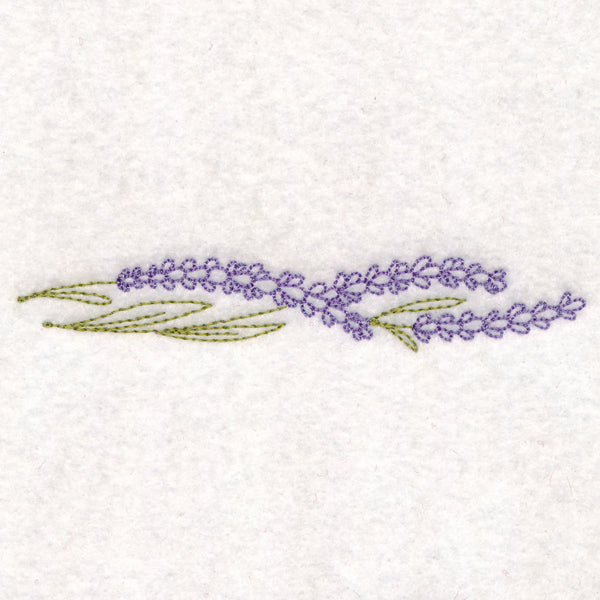 Light Lavender Border (Vintage)