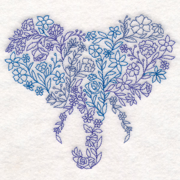 Floral Elephant