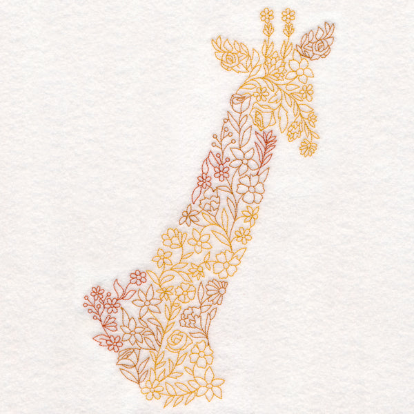 Floral Giraffe