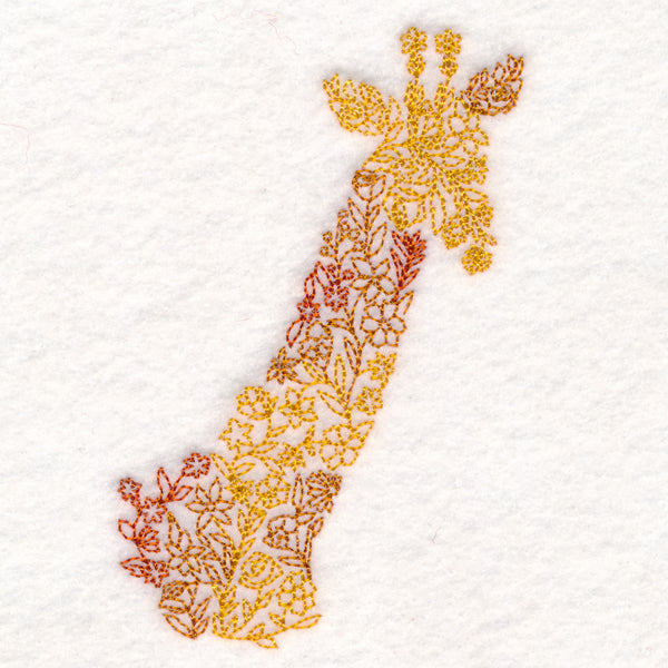 Floral Giraffe