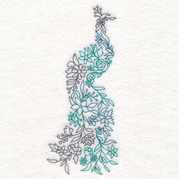 Floral Peacock