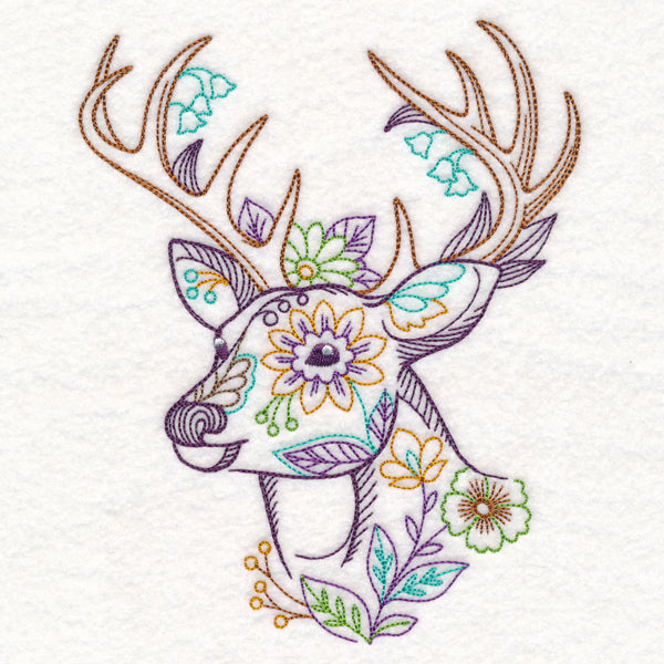 Forest Flower Buck (Vintage)
