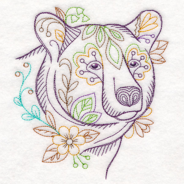 Forest Flower Bear (Vintage)