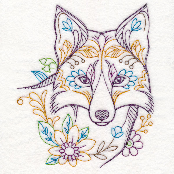Forest Flower Fox (Vintage)