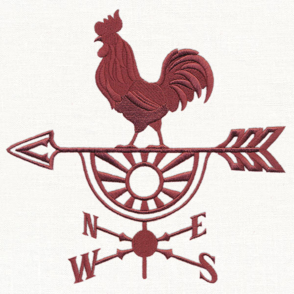 Weather Vane Silhouette - Rooster