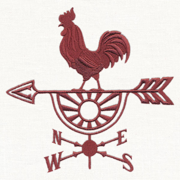 Weather Vane Silhouette - Rooster