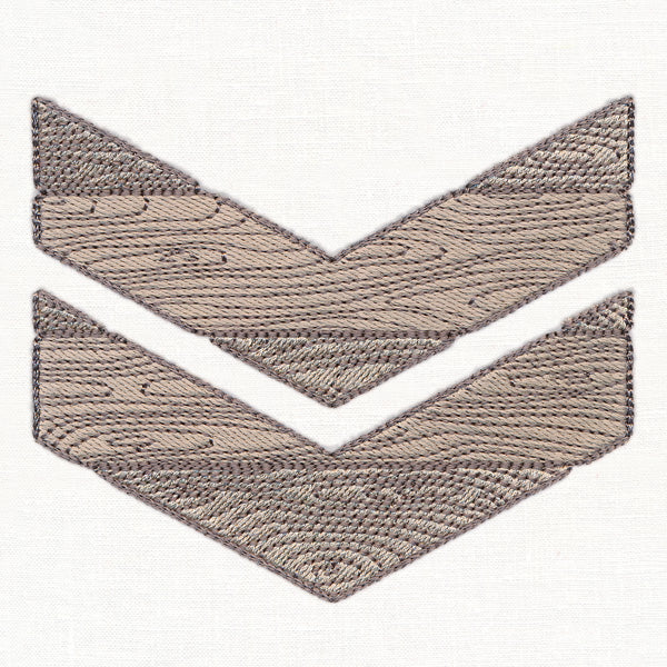 Rustic Decor - Wooden Chevron