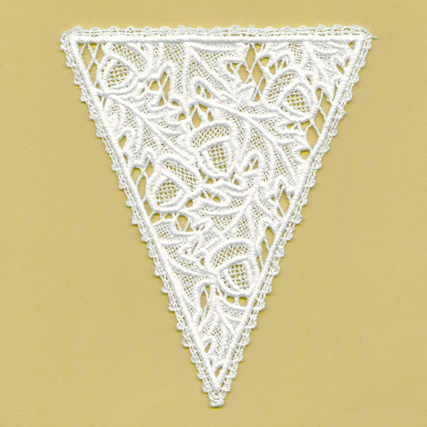 Autumn Bunting (Battenburg Lace)