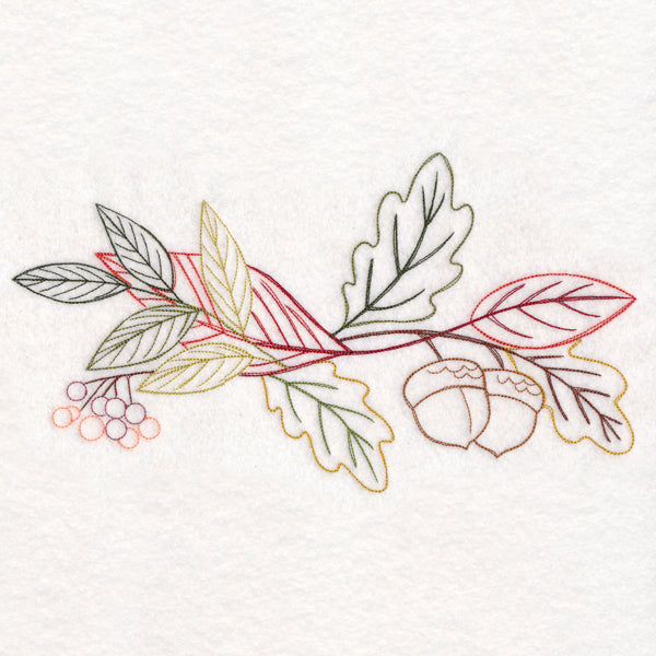 Autumn Harvest Potpourri Border (Vintage)