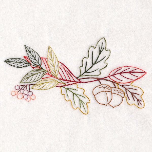 Autumn Harvest Potpourri Border (Vintage)