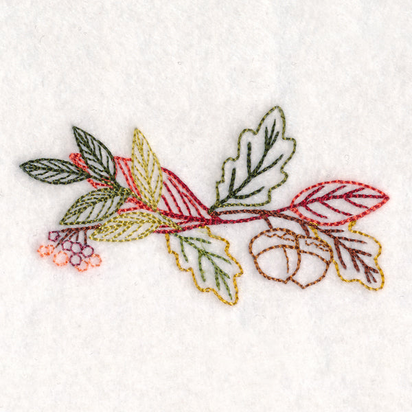 Autumn Harvest Potpourri Border (Vintage)