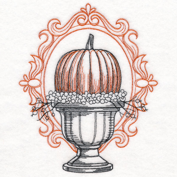 Boo-tiful Halloween - Pumpkin and Urn