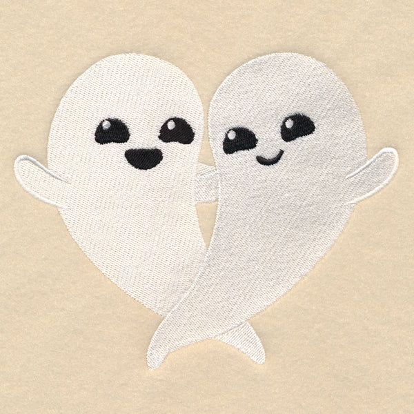 Sweet Snuggling Ghosts