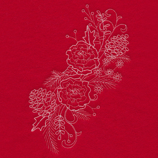 Blissful Carnation Spray (Whitework)