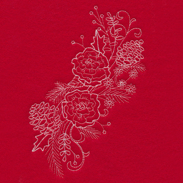 Blissful Carnation Spray (Whitework)