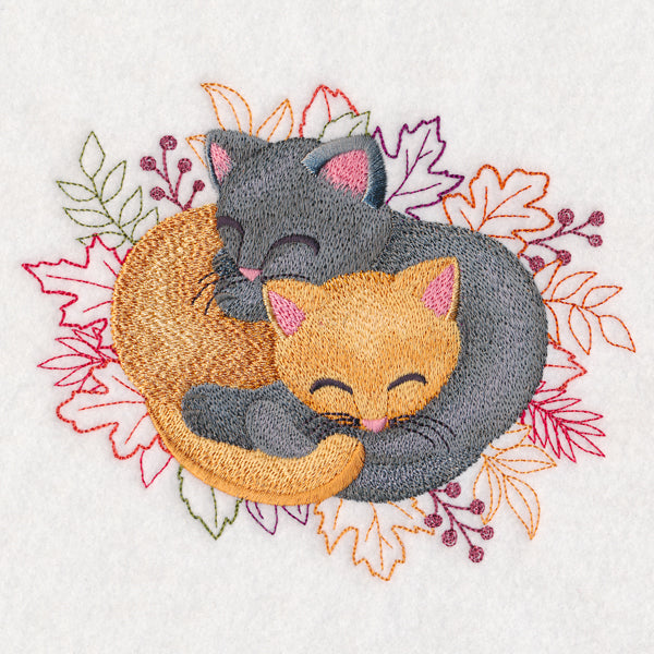 Autumn Cozy Cuddlers - Cats