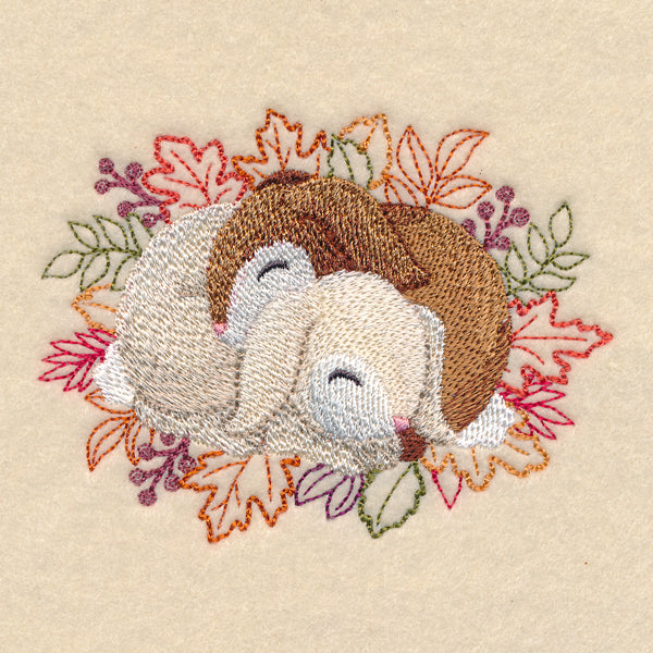 Autumn Cozy Cuddlers - Bunnies
