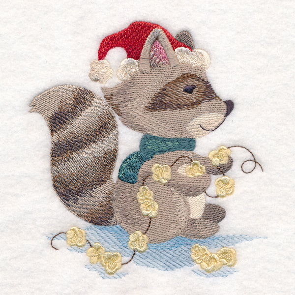 Woodland Christmas Party - Raccoon