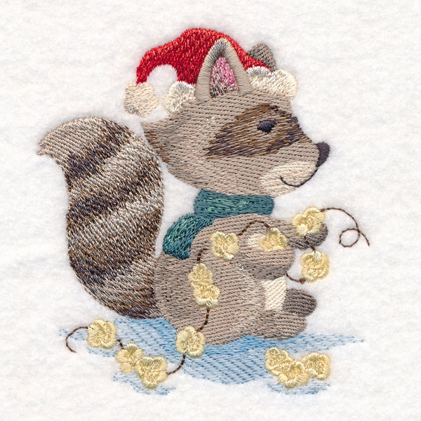 Woodland Christmas Party - Raccoon
