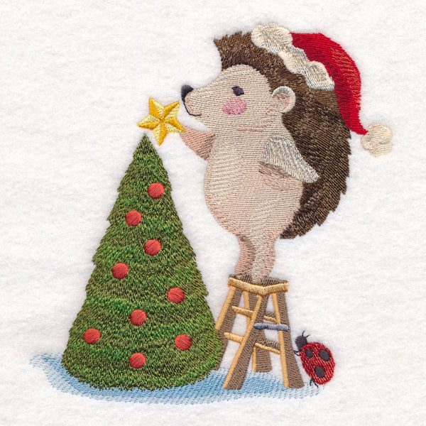Woodland Christmas Party - Hedgehog