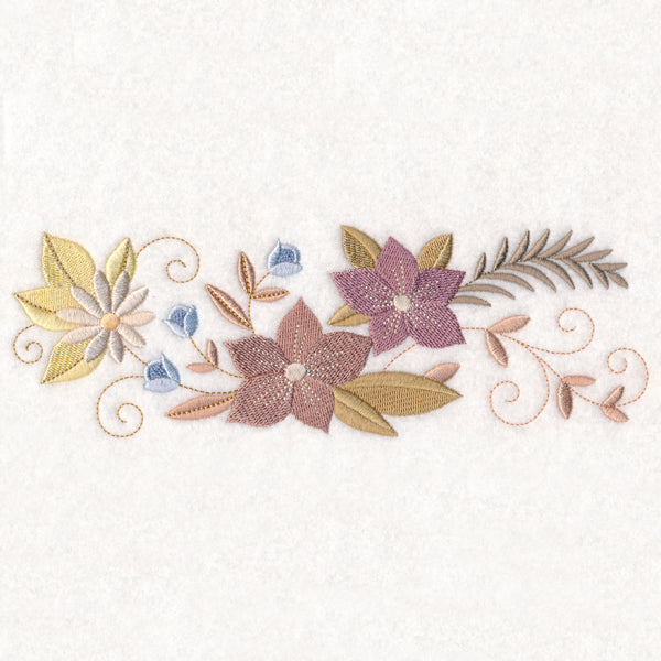 Delicate Blooms Border