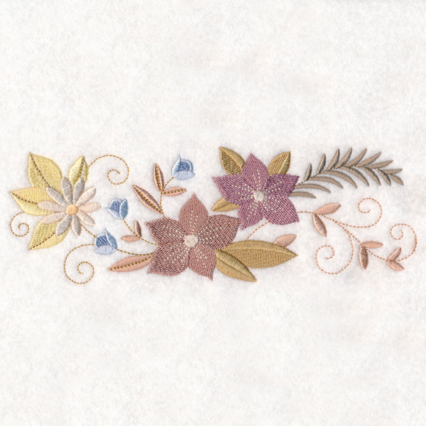 Delicate Blooms Border