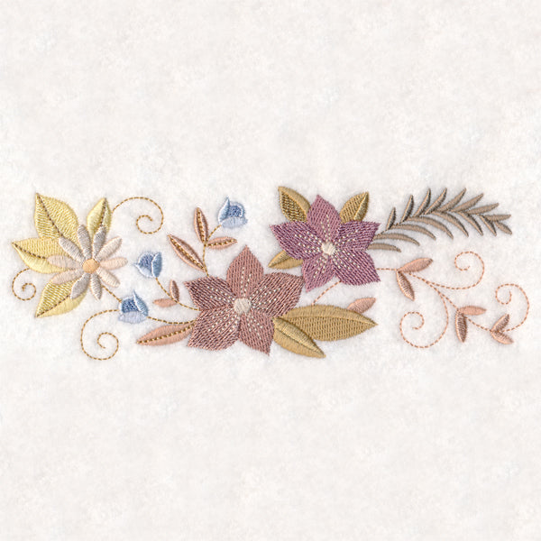 Delicate Blooms Border