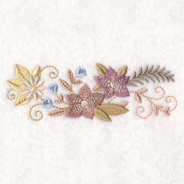 Delicate Blooms Border