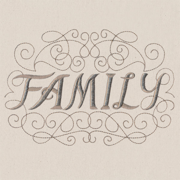 Classic Calligraphy - Family