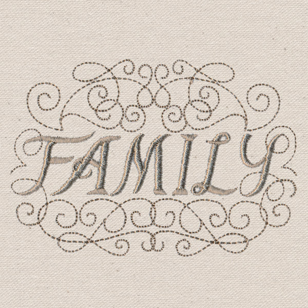 Classic Calligraphy - Family