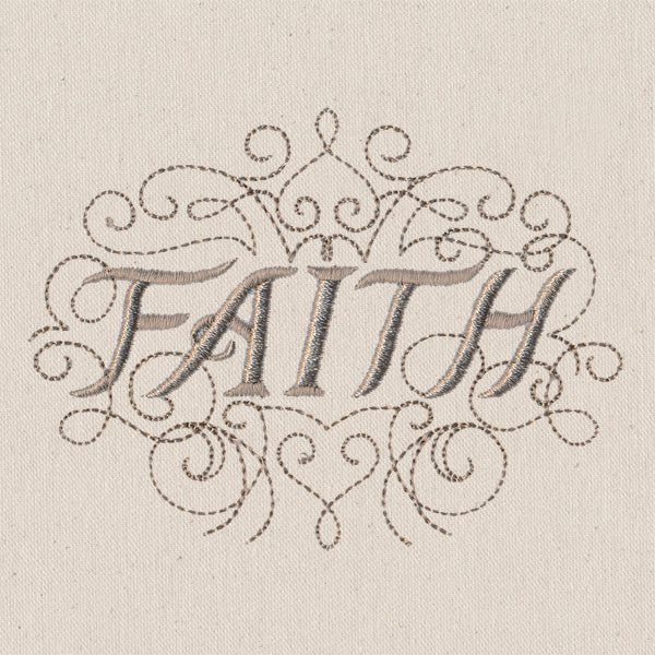 Classic Calligraphy - Faith
