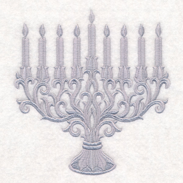 Baroque Menorah