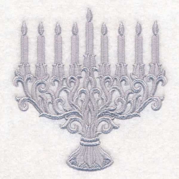 Baroque Menorah