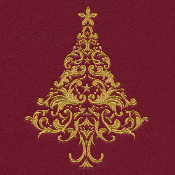 Glittering Gold Christmas Tree