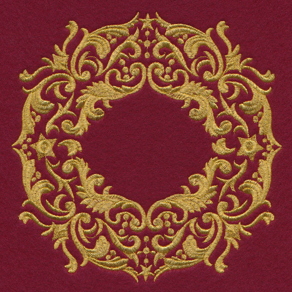 Glittering Gold Wreath