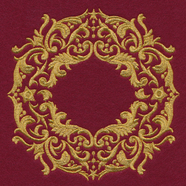 Glittering Gold Wreath