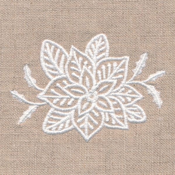 Rustic Poinsettia Accent