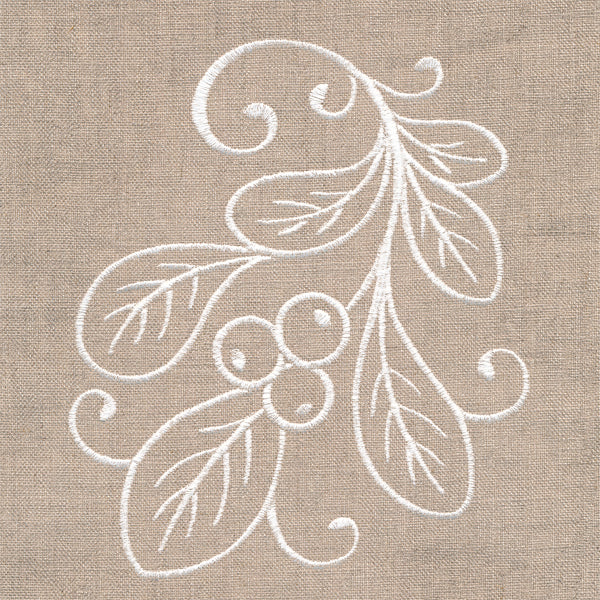 Rustic Mistletoe Accent