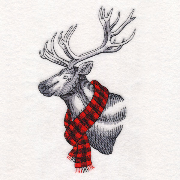 Cozy Scarf Reindeer