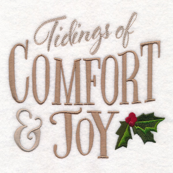 Tidings of Comfort and Joy