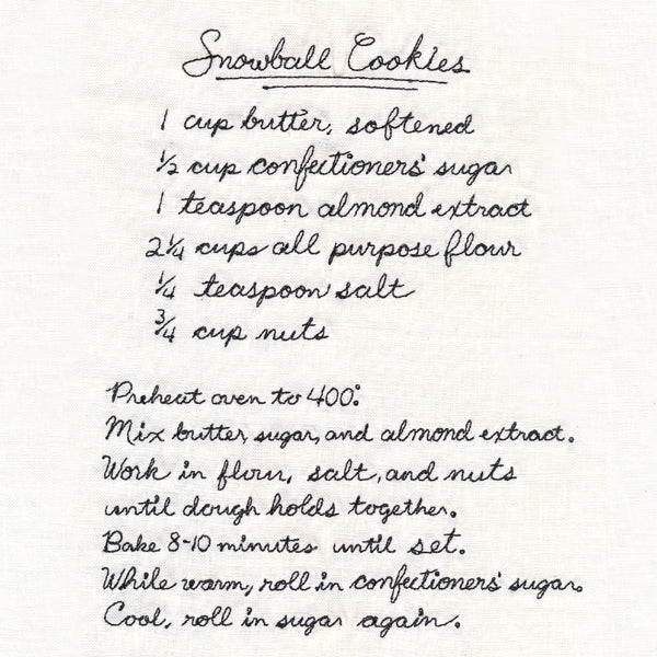 Snowball Cookie Recipe