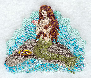 Mermaid on Rock