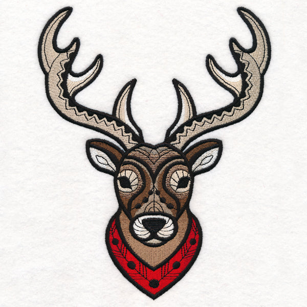 Majestic Reindeer (Blackwork)