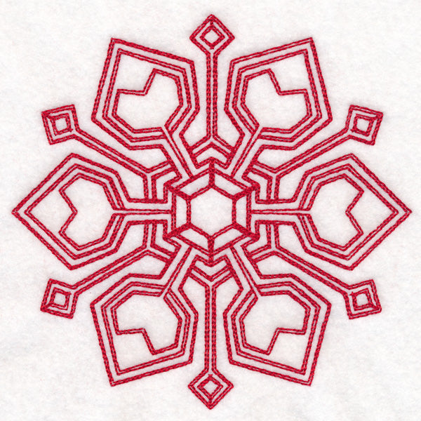 Snowflake Splendor - Sumptuous Snowflake (Vintage)