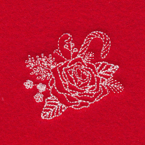 Blissful Rose Accessory (Whitework)