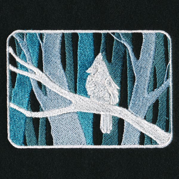 After Dark Silhouette - Cardinal