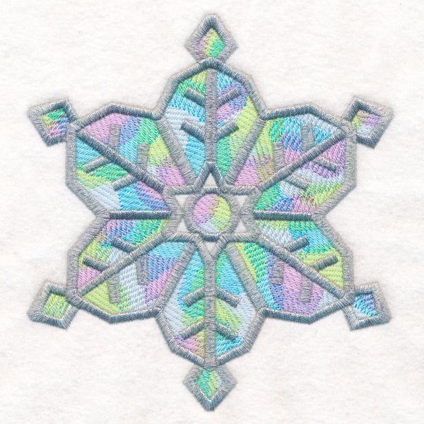 Iridescent Splendor Snowflake 3
