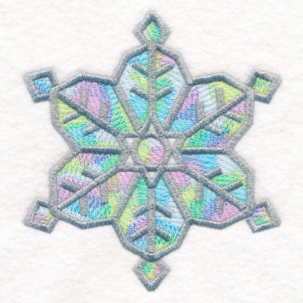 Iridescent Splendor Snowflake 3