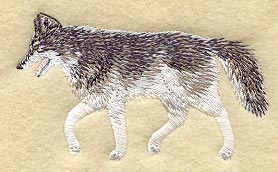 Trotting Wolf